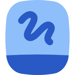 Hand Held Tablet Drawing Icon from Flex Flat Set