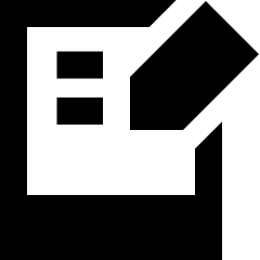 Hand Held Tablet Writing Icon from Sharp Remix Set