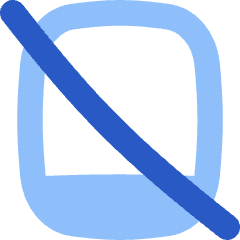 Tablet Disable Icon from Flex Flat Set