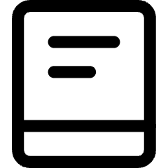 Hand Held Icon from Core Line Set