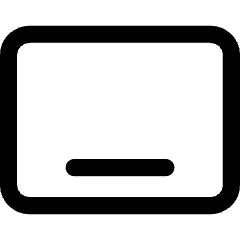 Ipad Tablet Screen Icon from Core Line Set