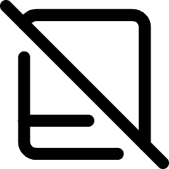 Tablet Disable Icon from Core Line Set