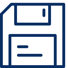 Floppy Disk 2 Icon from Cyber Line Set