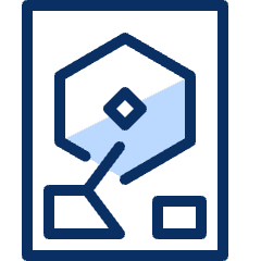 Harddisk 2 Icon from Cyber Duotone Set