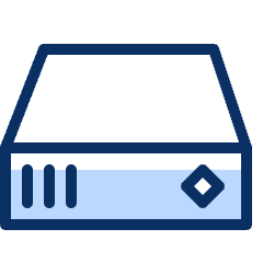 Harddisk 4 Icon from Cyber Duotone Set