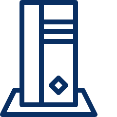 Harddisk External 1 Icon from Cyber Line Set