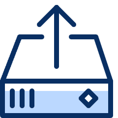 Harddisk Read Icon from Cyber Duotone Set