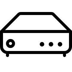 Hard Drive 1 Icon from Ultimate Light Set