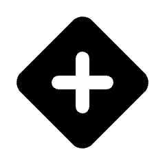 Add Diamond Fill Icon from Rounded Fill - Streamline Material Set