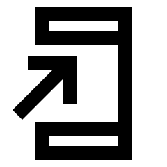 Add To Home Screen Icon from Sharp Line - Streamline Material Set