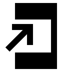 Add To Home Screen Fill Icon from Sharp Fill - Streamline Material Set