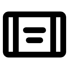 Aod Tablet Icon from Rounded Line - Streamline Material Set