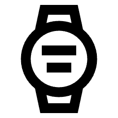 Aod Watch Icon from Sharp Line - Streamline Material Set