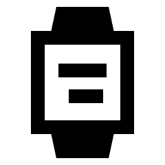 Aod Watch Alt Fill Icon from Sharp Fill - Material Pro Set