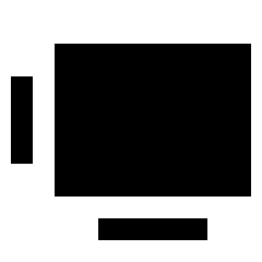 Ar Screen Fill Icon from Sharp Fill - Streamline Material Set