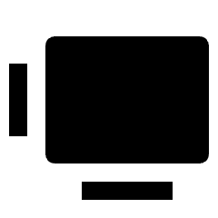 Ar Screen Fill Icon from Outlined Fill - Streamline Material Set