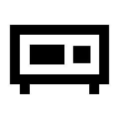 Audio Video Receiver Icon from Sharp Line - Streamline Material Set