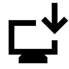 Browser Updated Icon from Sharp Line - Streamline Material Set