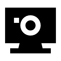 Camera Video Fill Icon from Sharp Fill - Material Pro Set