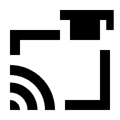 Cast For Education Icon from Sharp Line - Streamline Material Set