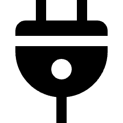 Charger Icon from Nova Solid Set