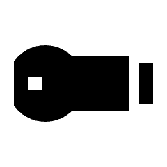 Chromecast Device Fill Icon from Sharp Fill - Streamline Material Set