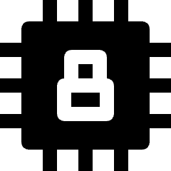Computer Chip 8 Cores Icon from Nova Solid Set