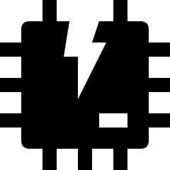 Computer Chip Broken Icon from Nova Solid Set