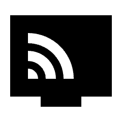 Connected Tv Fill Icon from Sharp Fill - Streamline Material Set