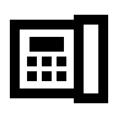 Deskphone Icon from Sharp Line - Streamline Material Set