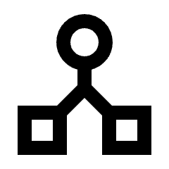 Device Hub Icon from Sharp Line - Streamline Material Set