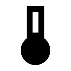 Device Thermostat Icon from Sharp Line - Streamline Material Set