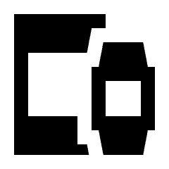 Devices Wearables Alt Fill Icon from Sharp Fill - Material Pro Set