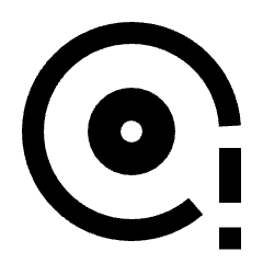 Disc Full Icon from Sharp Line - Streamline Material Set