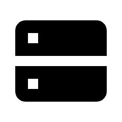 Dns Fill Icon from Rounded Fill - Streamline Material Set