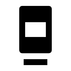 Dock Fill Icon from Outlined Fill - Streamline Material Set