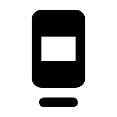 Dock Fill Icon from Rounded Fill - Streamline Material Set