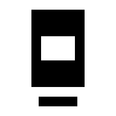 Dock Fill Icon from Sharp Fill - Streamline Material Set