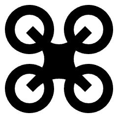 Drone Alt Icon from Sharp Line - Material Pro Set