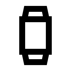 Fitness Tracker Icon from Sharp Line - Material Pro Set