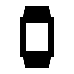 Fitness Tracker Fill Icon from Sharp Fill - Streamline Material Set