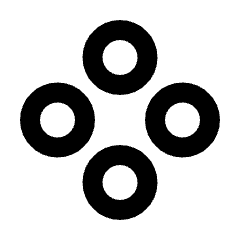 Gamepad None Alt Icon from Rounded Line - Streamline Material Set