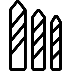 Hardware Drill Carbide Icon from Ultimate Light Set