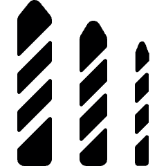 Hardware Drill Carbide Icon from Ultimate Bold Set