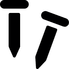 Hardware Nails Icon from Ultimate Bold Set