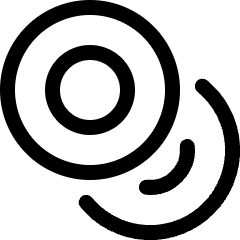 Hardware Nuts Round Icon from Ultimate Regular Set