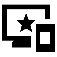 Important Devices Icon from Sharp Line - Material Pro Set