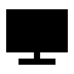 Jamboard Kiosk Fill Icon from Sharp Fill - Streamline Material Set