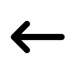 Keyboard Backspace Icon from Rounded Line - Streamline Material Set