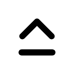 Keyboard Capslock Icon from Rounded Line - Streamline Material Set